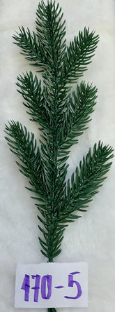 Crenguțe Artificiale de Brad verde 10 bucăți/set